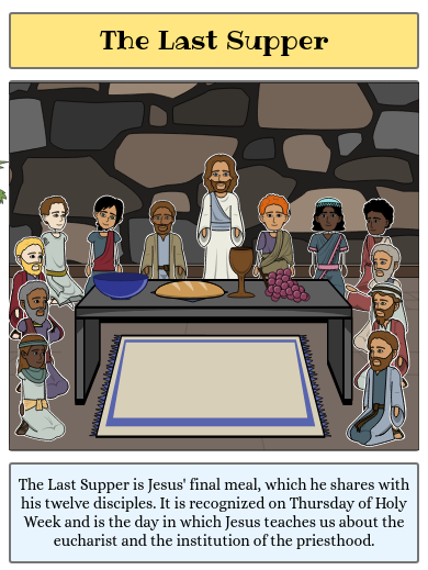 Holy Week Story Board (2)